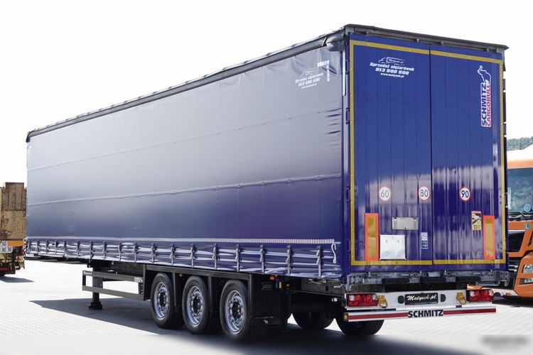 Schmitz FIRANKA VARIOS / PODNOSZONY DACH / OPONY 385/55 R22, 5 / SPROWADZONA zdjęcie 4
