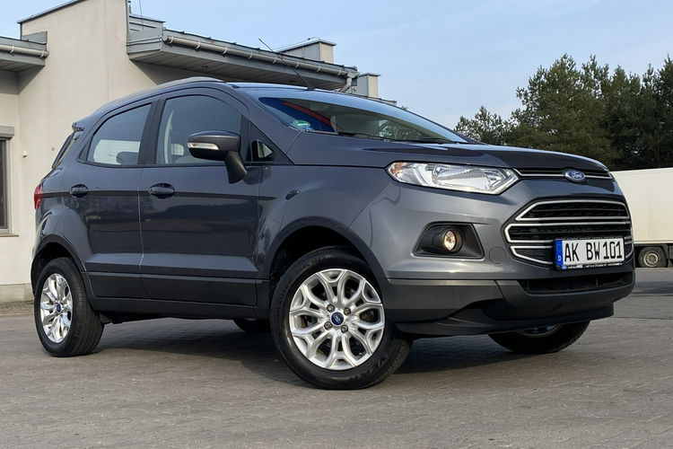 Ford EcoSport LEDY+Relingi+Podgrz Fotel+Kier wielo+USB+Komputer+Podłokietnik zdjęcie 14