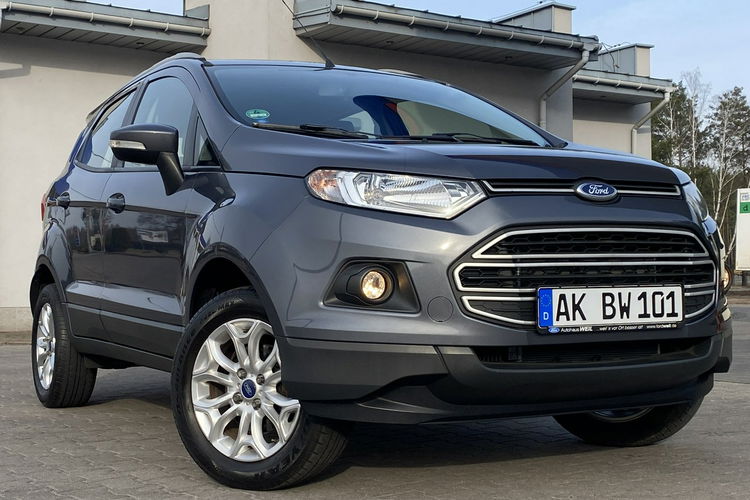 Ford EcoSport LEDY+Relingi+Podgrz Fotel+Kier wielo+USB+Komputer+Podłokietnik zdjęcie 15