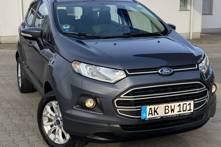 Ford EcoSport LEDY+Relingi+Podgrz Fotel+Kier wielo+USB+Komputer+Podłokietnik zdjęcie 17