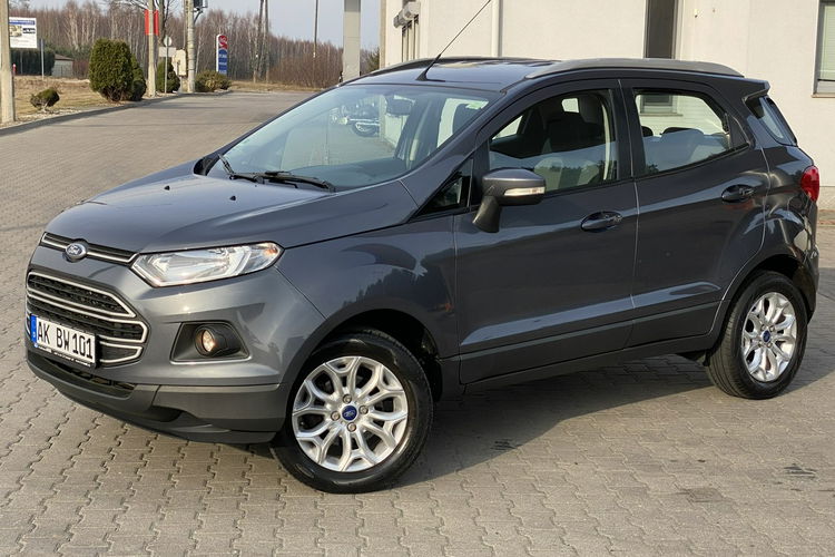 Ford EcoSport LEDY+Relingi+Podgrz Fotel+Kier wielo+USB+Komputer+Podłokietnik zdjęcie 5