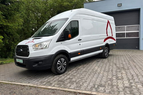 Ford Transit 2017 2.0 130KM Wersja maxi 183 tys. km Hak Klimatyzacja Tempomat
