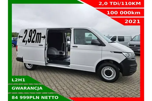 Volkswagen Transporter L2H1 84999zł NETTO 2.0TDi/140KM