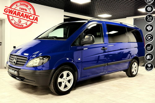 Mercedes Vito 2.2 CDi 95KM W639 "9-OSOBOWY" Navi AppleCar Android ALU 16 6 Biegów
