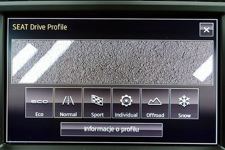 Seat Ateca 4x4 XCELLENCE Automat 190KM Kamera 360 GWARANCJA 1wł Kraj Bezwyp F23% 4x2 zdjęcie 52