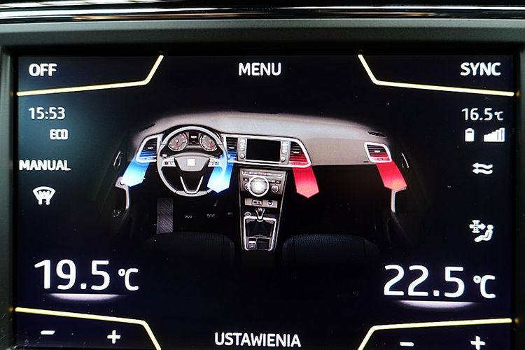 Seat Ateca 4x4 XCELLENCE Automat 190KM Kamera 360 GWARANCJA 1wł Kraj Bezwyp F23% 4x2 zdjęcie 54