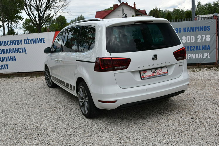 Seat Alhambra FR line 2.0TDi 150KM DSG XI.2018r. FullLED NAVi Kamera Panorama zdjęcie 38