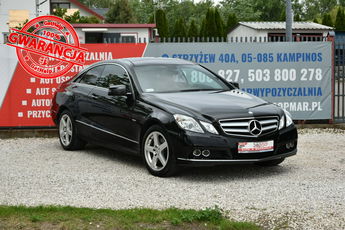 Mercedes E 250 E 250CDi Coupe 2.2 CDi 204KM Manual 2010r. Skóra Xenon NAVi Panorama