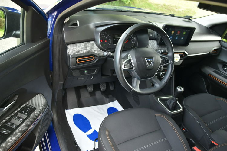 Dacia Sandero Stepway 1.0TCe GAZ 2022r. Polski SALON Climatronic Kamera FullLED 31tkm zdjęcie 14