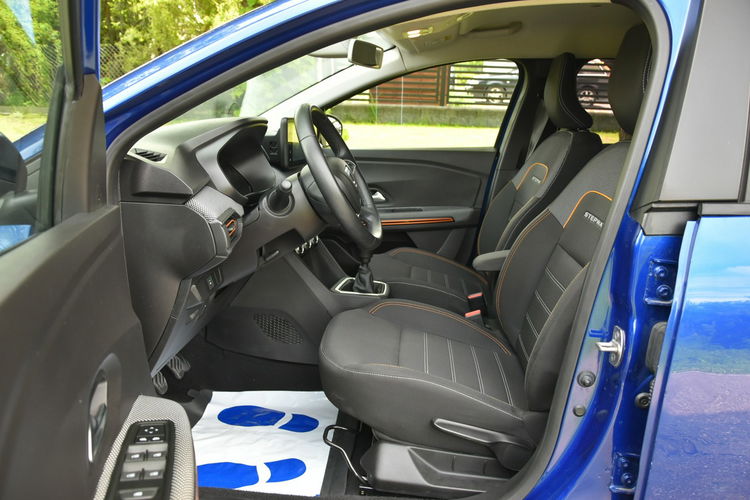 Dacia Sandero Stepway 1.0TCe GAZ 2022r. Polski SALON Climatronic Kamera FullLED 31tkm zdjęcie 15