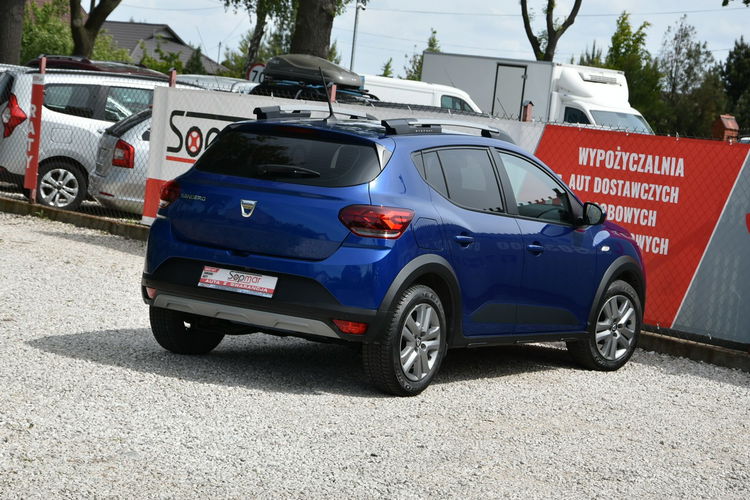 Dacia Sandero Stepway 1.0TCe GAZ 2022r. Polski SALON Climatronic Kamera FullLED 31tkm zdjęcie 21