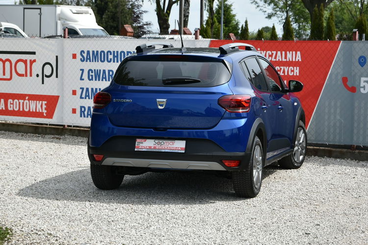 Dacia Sandero Stepway 1.0TCe GAZ 2022r. Polski SALON Climatronic Kamera FullLED 31tkm zdjęcie 5