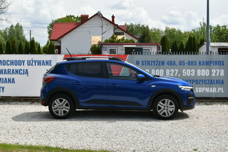 Dacia Sandero Stepway 1.0TCe GAZ 2022r. Polski SALON Climatronic Kamera FullLED 31tkm zdjęcie 6
