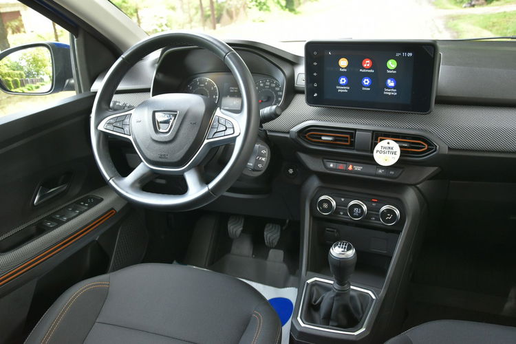 Dacia Sandero Stepway 1.0TCe GAZ 2022r. Polski SALON Climatronic Kamera FullLED 31tkm zdjęcie 8