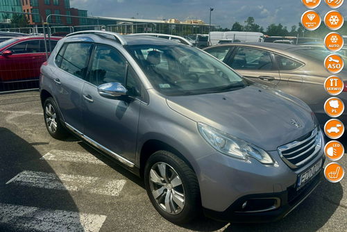 Peugeot 2008 1.6hdi Navi ledy pół skóry bezwypadkowy zamiana 1.r.gwaran