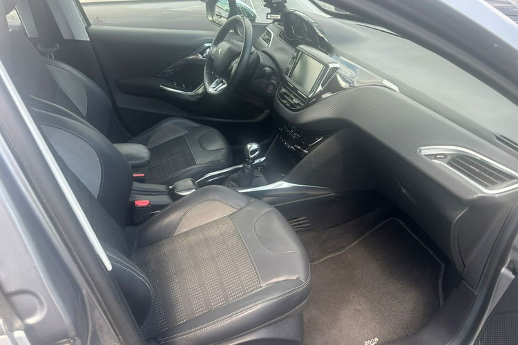 Peugeot 2008 1.6hdi Navi ledy pół skóry bezwypadkowy zamiana 1.r.gwaran zdjęcie 11