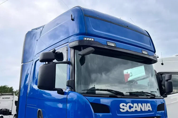 R450 STREAMLINE LOW DECK/standard regulowane siodło z Niemiec ASO scania zdjęcie 11
