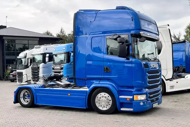 R450 STREAMLINE LOW DECK/standard regulowane siodło z Niemiec ASO scania zdjęcie 25