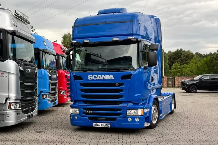 R450 STREAMLINE LOW DECK/standard regulowane siodło z Niemiec ASO scania zdjęcie 27