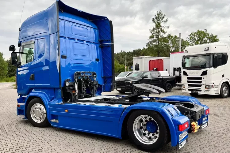 R450 STREAMLINE LOW DECK/standard regulowane siodło z Niemiec ASO scania zdjęcie 29