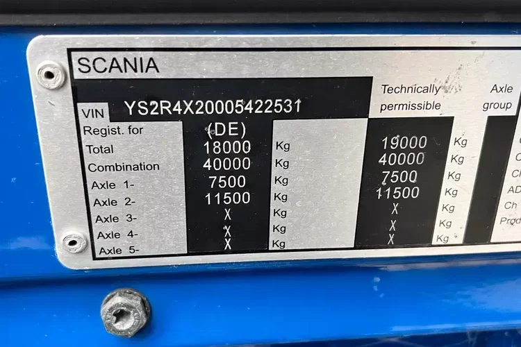 R450 STREAMLINE LOW DECK/standard regulowane siodło z Niemiec ASO scania zdjęcie 34