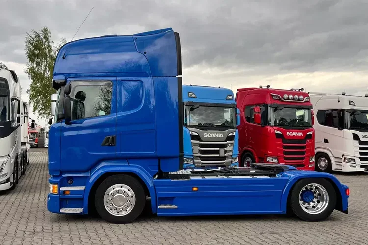 R450 STREAMLINE LOW DECK/standard regulowane siodło z Niemiec ASO scania zdjęcie 6