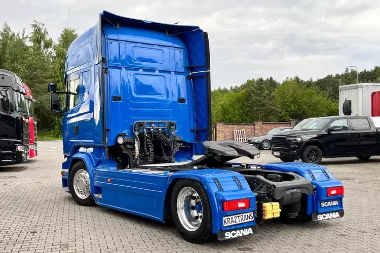 R450 STREAMLINE LOW DECK/standard regulowane siodło z Niemiec ASO scania zdjęcie 8