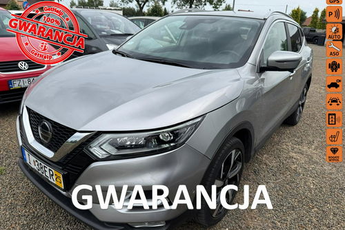 Nissan Qashqai navi, klimatronic, kamery, 40tys.km