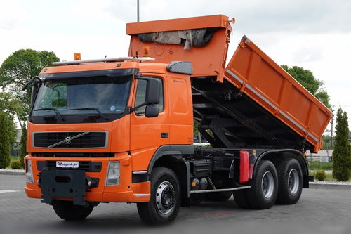 Volvo FM 12.420 / 6x4 / WYWROTKA / HYDROBURTA / SPECJALNY / CZOŁOWNICA /  BORDMATIC / MANUAL / SPROWADZONY