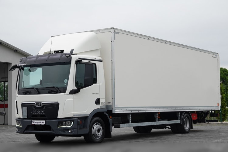 MAN TGL 12.250 / SOLÓWKA / KONTENER 8 M / WINDA / BOCZNE DRZWI / 2021 ROK  zdjęcie 5