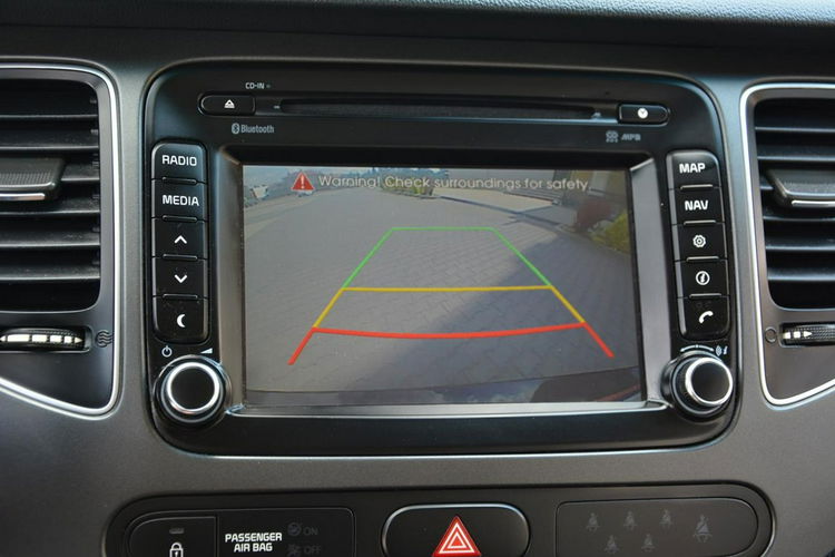 Kia Carens 1.6Gdi(135KM) 77tys Przebieg 7-Foteli Ledy Navi Kamera Oryginał zdjęcie 26