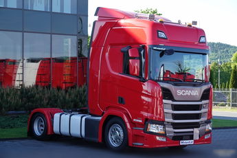 Scania R 450 / LOWDECK / MEGA / OPONY 100% /  2021  / PO ZŁOTYM KONTRAKCIE SERWISOWYM