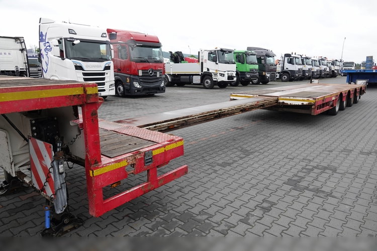 Faymonville NISKOPODWOZIE / STN-4AX / ROZCIĄGANA / 4 OSIE / OSIE SKRĘTNE / LAWETA / 18.2 M / SPROWADZONA zdjęcie 12