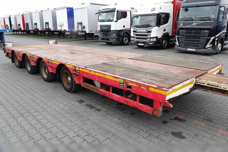 Faymonville NISKOPODWOZIE / STN-4AX / ROZCIĄGANA / 4 OSIE / OSIE SKRĘTNE / LAWETA / 18.2 M / SPROWADZONA zdjęcie 17