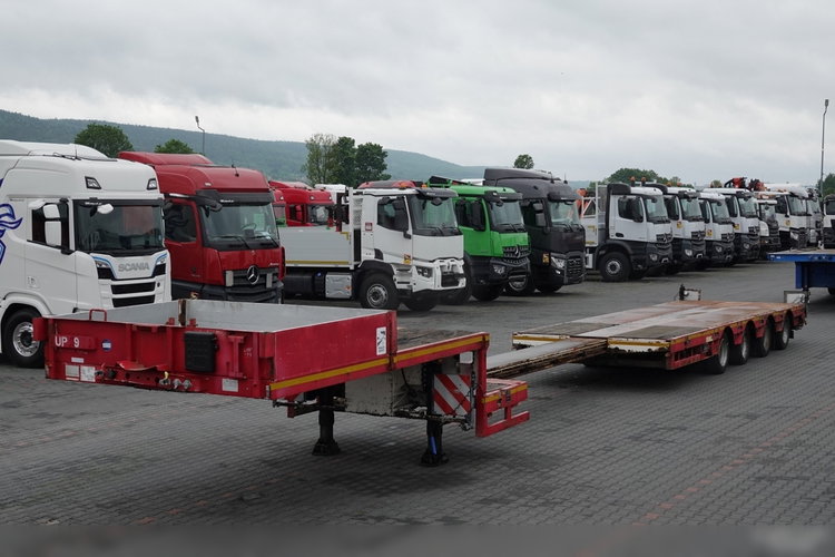 Faymonville NISKOPODWOZIE / STN-4AX / ROZCIĄGANA / 4 OSIE / OSIE SKRĘTNE / LAWETA / 18.2 M / SPROWADZONA zdjęcie 1