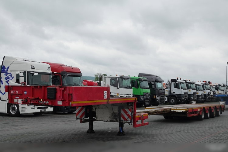 Faymonville NISKOPODWOZIE / STN-4AX / ROZCIĄGANA / 4 OSIE / OSIE SKRĘTNE / LAWETA / 18.2 M / SPROWADZONA zdjęcie 3