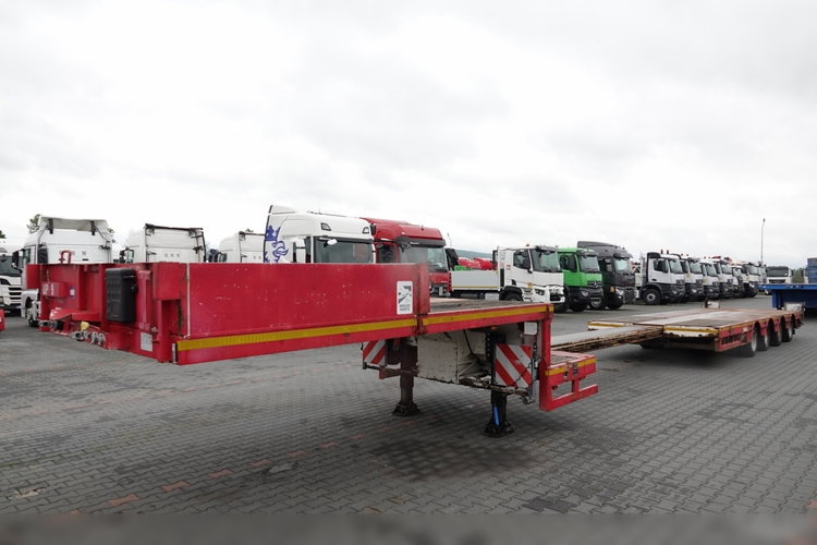 Faymonville NISKOPODWOZIE / STN-4AX / ROZCIĄGANA / 4 OSIE / OSIE SKRĘTNE / LAWETA / 18.2 M / SPROWADZONA zdjęcie 4