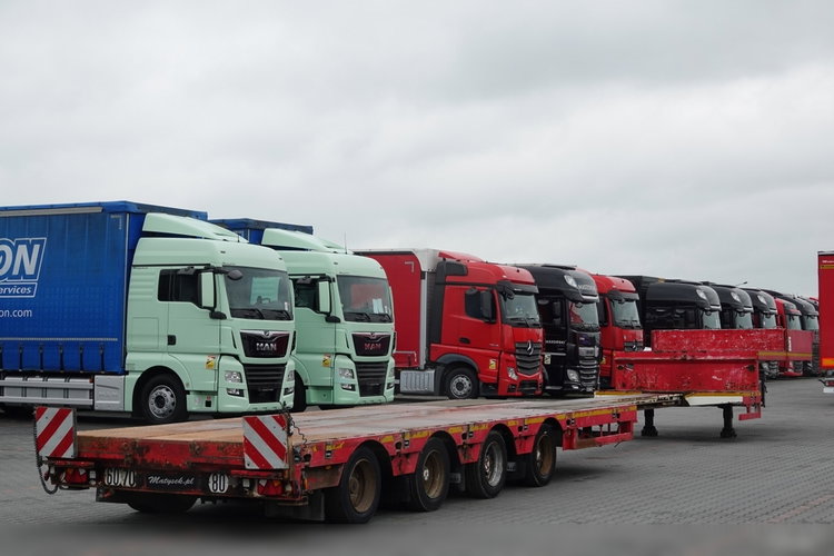 Faymonville NISKOPODWOZIE / STN-4AX / ROZCIĄGANA / 4 OSIE / OSIE SKRĘTNE / LAWETA / 18.2 M / SPROWADZONA zdjęcie 8