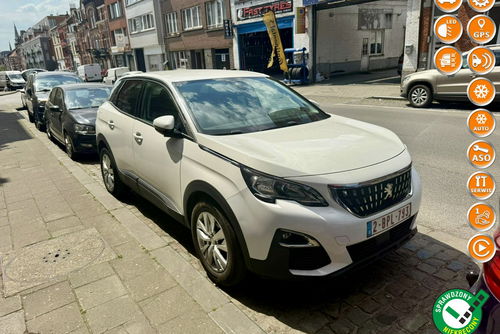 Peugeot 3008 1.6 blu hdi 120KM automat ledy Navi bezwypadkowy serwis zamiana 1.r gw
