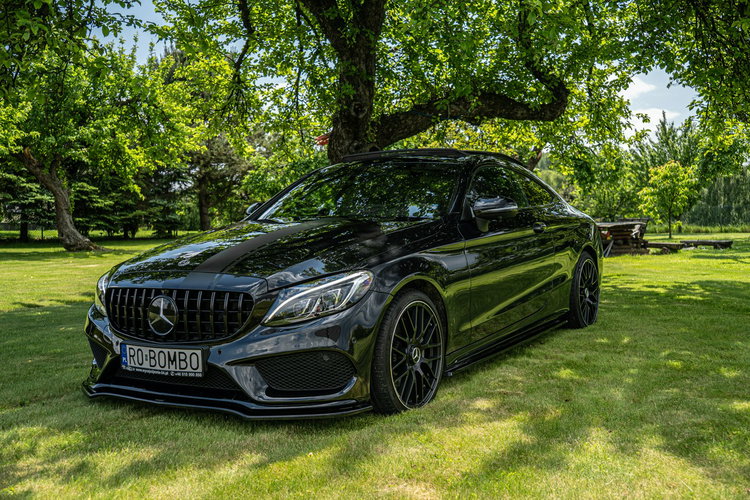 Mercedes C 200 4MATIC COUPÉ / AMG Line / 9G-Tronic / 184KM / SALON SZWAJCARIA /Maxton zdjęcie 21