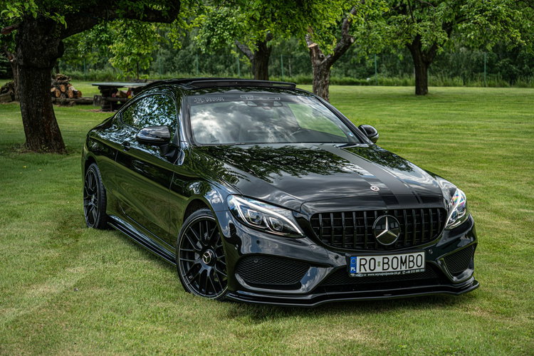 Mercedes C 200 4MATIC COUPÉ / AMG Line / 9G-Tronic / 184KM / SALON SZWAJCARIA /Maxton zdjęcie 36