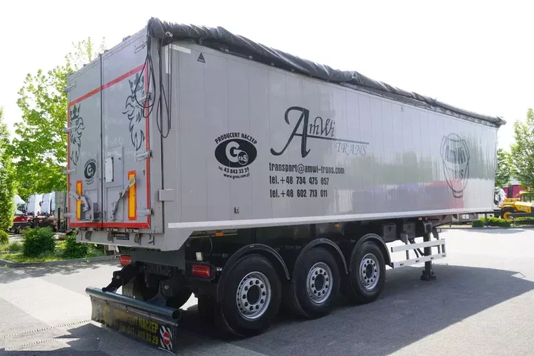 GRAS GS / naczepa 52 m3 / 2023 / 3 sztuki zdjęcie 4