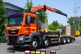 MAN TGS 35.360 E6 8x2 / HDS Fassi F235 / 6, 5 t udźwig / 8.3 m wysięg