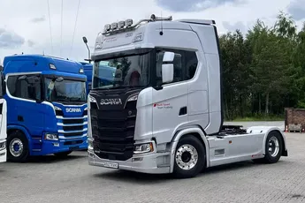 Scania 540S team wyścigowy audi sport Scania idealny po kontrakcie wyjątkowy