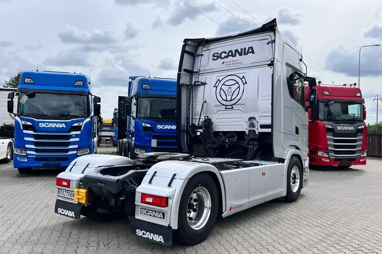 540S team wyścigowy audi sport Scania idealny po kontrakcie wyjątkowy zdjęcie 11
