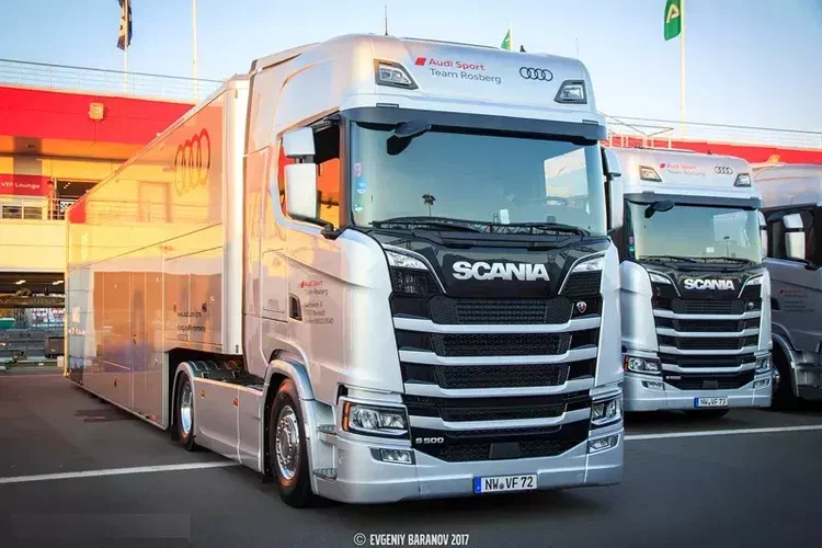 540S team wyścigowy audi sport Scania idealny po kontrakcie wyjątkowy zdjęcie 2
