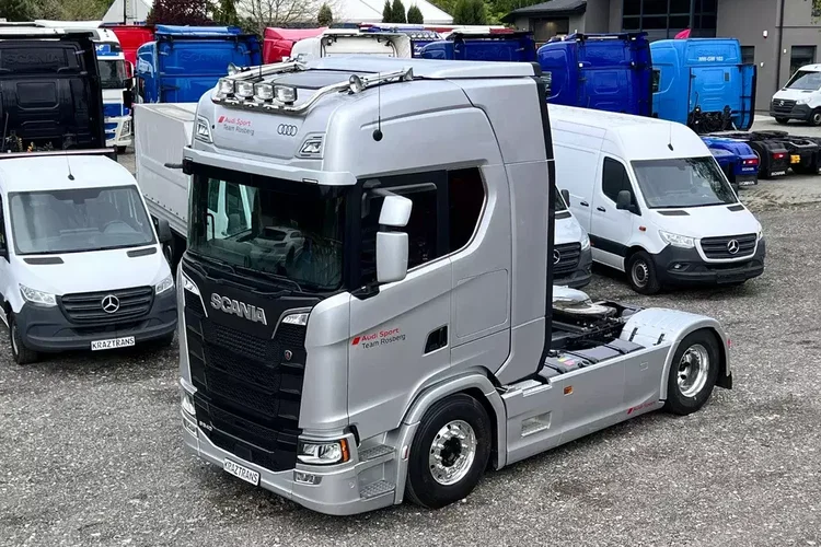 540S team wyścigowy audi sport Scania idealny po kontrakcie wyjątkowy zdjęcie 3