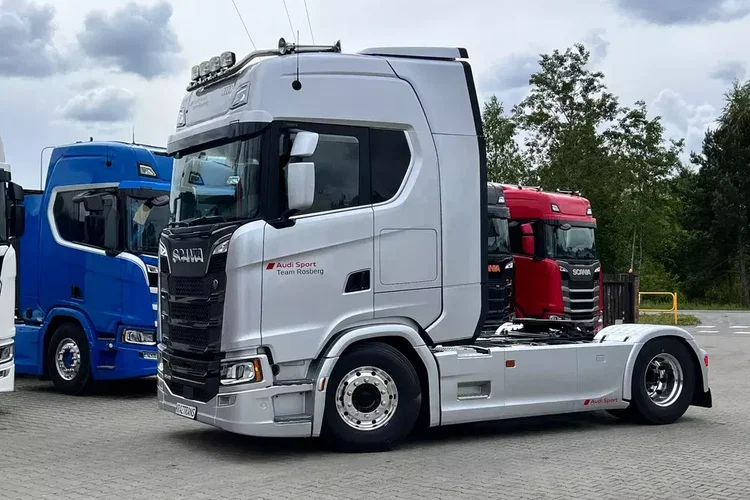 540S team wyścigowy audi sport Scania idealny po kontrakcie wyjątkowy zdjęcie 4