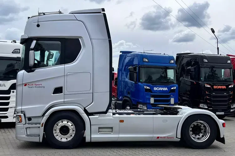 540S team wyścigowy audi sport Scania idealny po kontrakcie wyjątkowy zdjęcie 6
