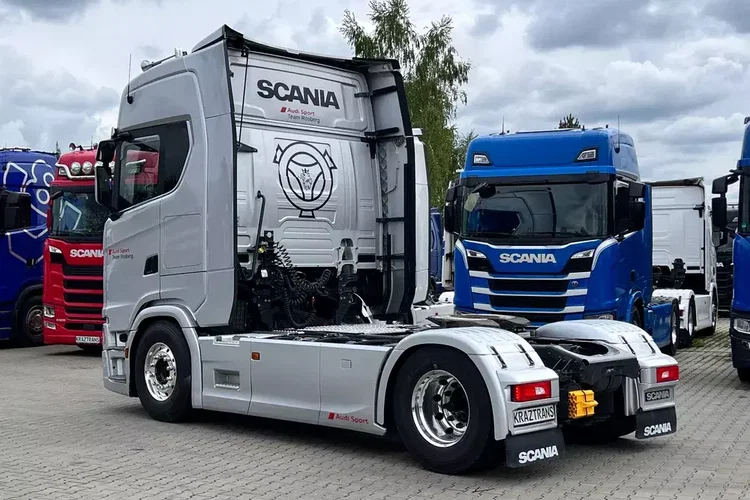 540S team wyścigowy audi sport Scania idealny po kontrakcie wyjątkowy zdjęcie 7